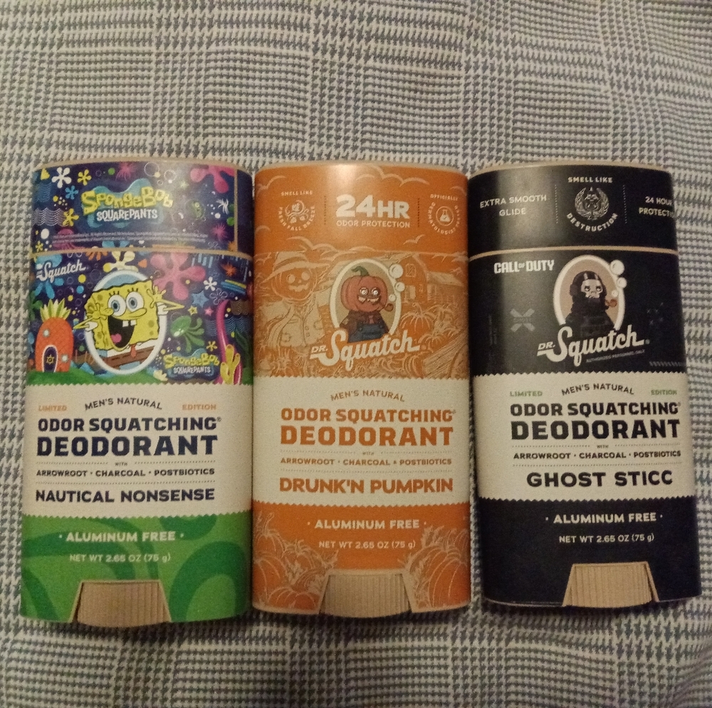 Dr. Squatch Limited Edition Bundle NWT